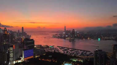 Victoria Limanı Manzarası Şehir Skyline 8 Ağustos 2025