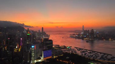 Victoria Limanı Manzarası Şehir Skyline 8 Ağustos 2025