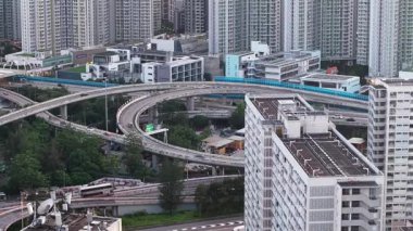 Choi Hung Kavşağı 'nda yoğun trafik var. 12 Ağustos 2025.