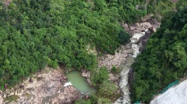 Hong Kong 'da Shing Mun' da manzara vadisi 9 Ağustos 2025