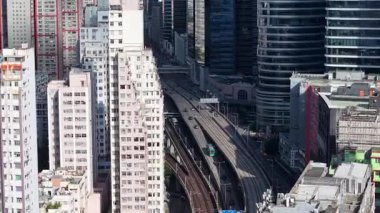 Ngau Tau Kok bölgesinde şehir yaşam tarzı ve binalar, 10 Ağustos 2025