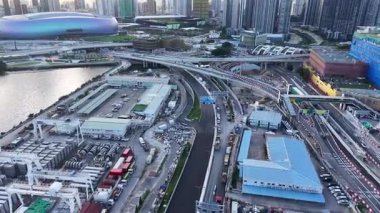 Bagaj Yolu T2 altyapı geliştirme Hong Kong şehrinde, 10 Ağustos 2025