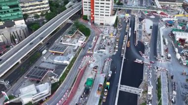 Bagaj Yolu T2 altyapı geliştirme Hong Kong şehrinde, 10 Ağustos 2025