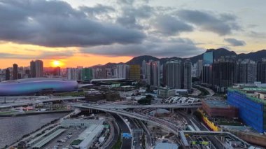 Bagaj Yolu T2 altyapı geliştirme Hong Kong şehrinde, 10 Ağustos 2025