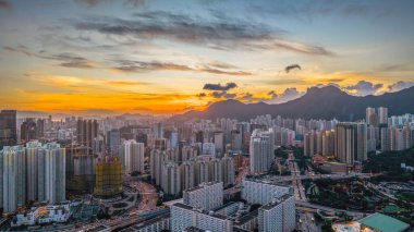 Sahne Günbatımı Aslan Kaya Residential Area Hong Kong