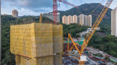 Ngau Chi Wan Hong Kong 'daki Şehir İnşaat Alanı