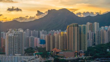 Sahne Günbatımı Aslan Kaya Residential Area Hong Kong