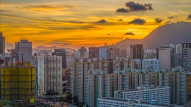 Sahne Günbatımı Aslan Kaya Residential Area Hong Kong