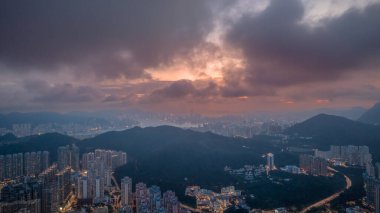 Konut ve manzara manzaralı modern kıyı bölgesi