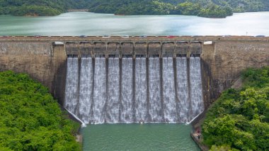 Hong Kong Doğa Koruma Alanı 'ndaki manzara miras barajı.