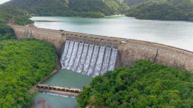 Hong Kong Doğa Koruma Alanı 'ndaki manzara miras barajı.