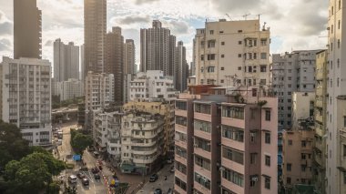 Tarihi Sınır Sokağı Kowloon Tong ve Mong Kok 'u birbirine bağlıyor.