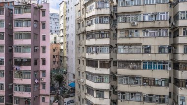 Sham Shui Po Bölgesi Hong Kong 'da Konut Mimarlığı yasağı