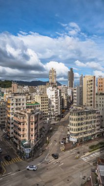 Tarihi Sınır Sokağı Kowloon Tong ve Mong Kok 'u birbirine bağlıyor.