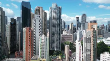 Wan Chai Bölgesi Modern Ofis Kulesi 23 Ağustos 2025