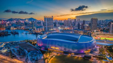 Yeni Kai Tak Stadyumu geliştirme aşamasında.