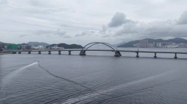 Tseung Kwan O Rıhtım Alanı Güney Köprüsü 24 Ağustos 2025