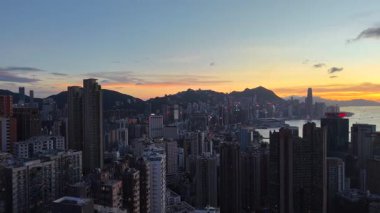 Hong Kong Adası, 31 Ağustos 2025 'teki Kale Tepesi Residential Skyline