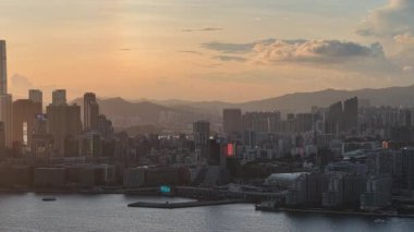 Hung Hom Körfezi Rıhtım Hattı Hong Kong 31 Ağustos 2025