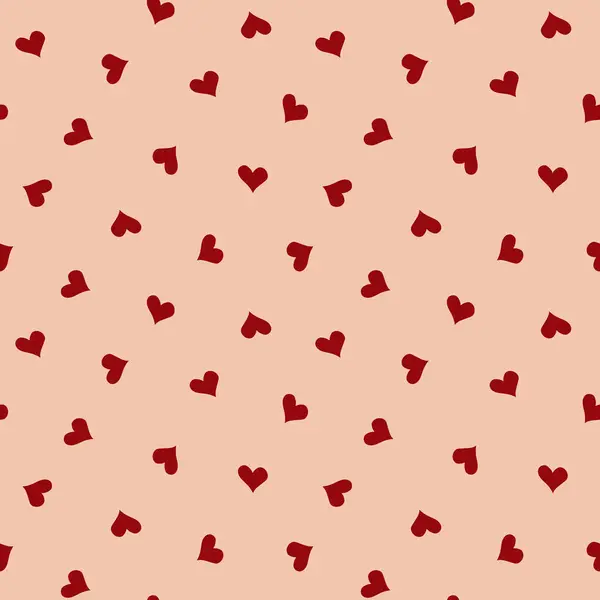 Kalpleri, Sevgililer Günü 'nü, aşkı, kumaşı olan hoş, kusursuz bir desen.