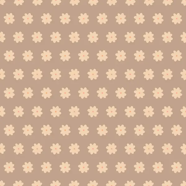 Pastel arka planda sevimli çiçekler, pürüzsüz desen
