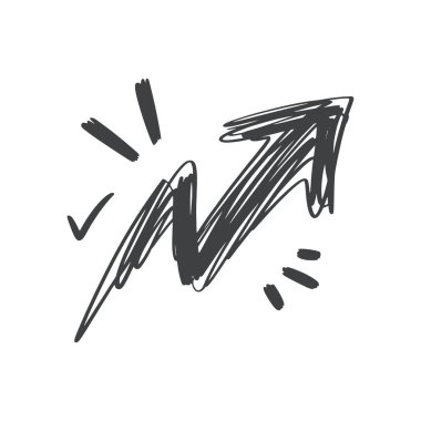 El yapımı ok fırçası ve çizim stili. Ok kalın ve kalın bir çizgiyle çizilmiş ve sonunda küçük bir nokta da dahil olmak üzere çok fazla detaya sahip.