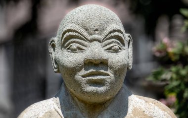 Bangkok 'taki Wat Suit Budist Tapınağı' nda heykel