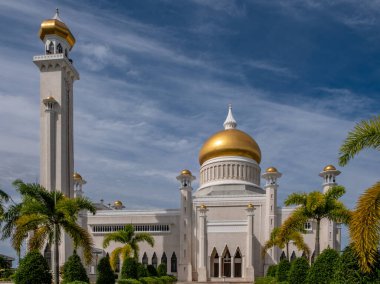 Brunei 'nin başkenti Bandar Seri Begawan' daki Ömer Ali Seydidin Camii.