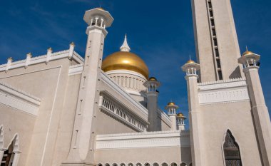 Brunei 'nin başkenti Bandar Seri Begawan' daki Ömer Ali Seydidin Camii.