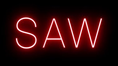 İstanbul Sabiha Gökçen Havalimanı için üç harfli tanımlayıcılı kırmızı retro neon tabela