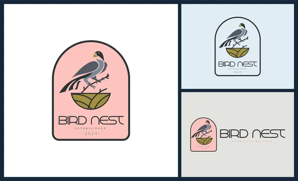 Modèle Logo Nid Oiseau Design Pour Marque Entreprise Autres Vecteur En Vente