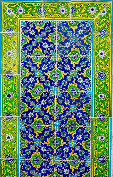 Topkapı Sarayı, İstanbul 'da renkli Osmanlı fayansları.