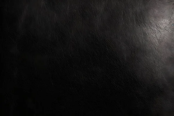 Текстура Черной Кожи Фона — стоковое фото