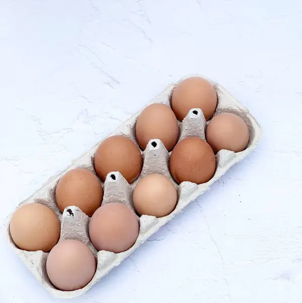 Easter eggs. Eggs are dyed with natural onion dye.