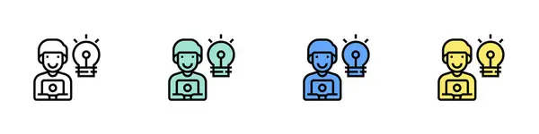 tap ikonu. Özet, Yeşil, Mavi ve Sarı Biçim Tasarımı Beyaz Arkaplanda İzole Edildi