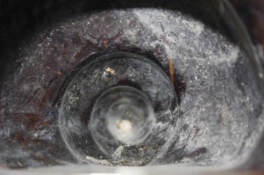 Bokeh efektli dekoratif epoksi kabuğu