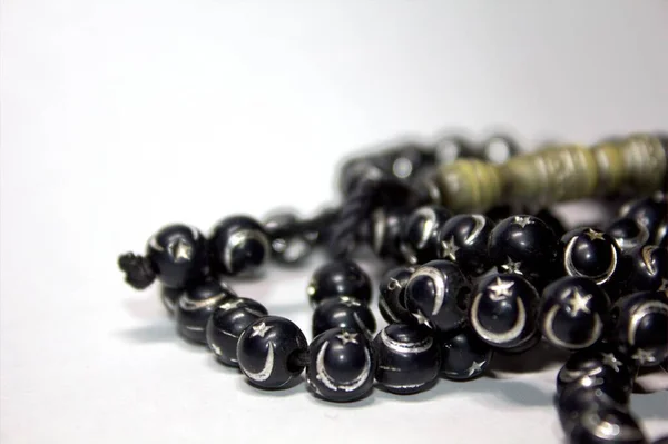 Muslim Rosary Beads Bokeh Effect — Stock Photo, Image