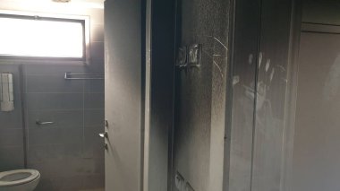 BE'ERI (BEERI), ISRAEL. 22 Ekim 2023. Hamas 'ın 7 Ekim' de İsrail 'in Gazze sınırındaki Be' eri kentine düzenlediği terörist saldırısından sonra. En az 1200 kişinin ölümüne yol açtı. Düzenleyici resim.