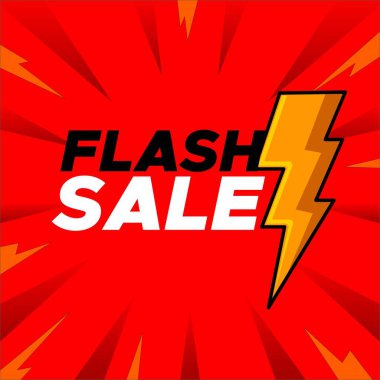 flash sale arkaplan vektör tasarımı