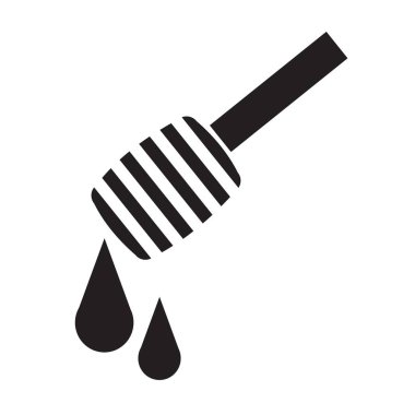 bal damlası ikon vektör tasarımı