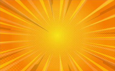 soyut komik arkaplan vektör tasarımı