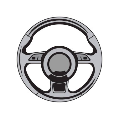 Sterring tekerleği düz vektörü sadeleştir