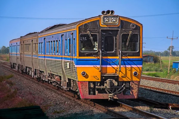 Diesel Railcar Railway — Photo