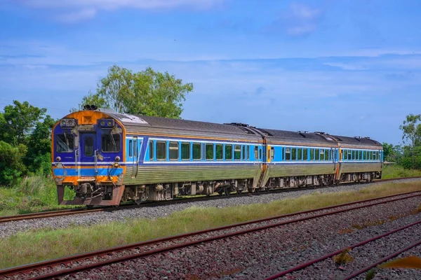 Diesel Railcar Railway — Stock Photo, Image