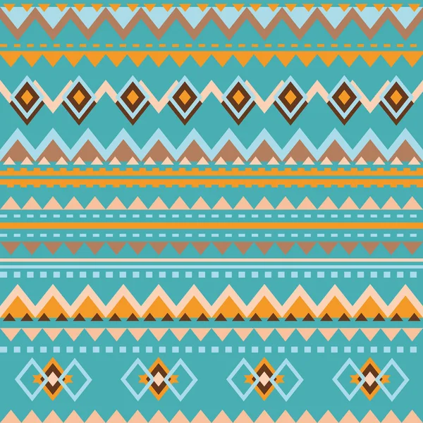Savanne temalı mavi arkaplanda Etnik biçimlendirilmiş satırların vektörü. Kumaş, hatıra defteri ve duvar kağıdı projeleri için mükemmel.