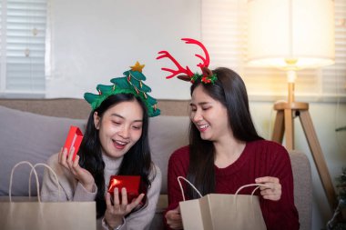 Lezbiyen bir çift, bayram hediyelerinin içinde küçük sürprizler keşfedip, festival sezonunun heyecanını ve zevkini ön plana çıkarıyor..