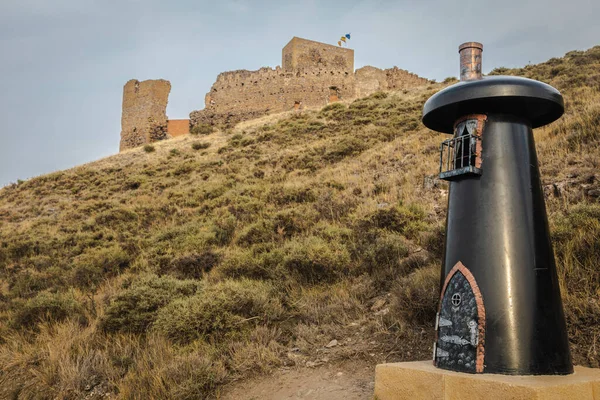 西班牙阿拉贡省萨拉戈萨的Trasmoz城堡 — 图库照片