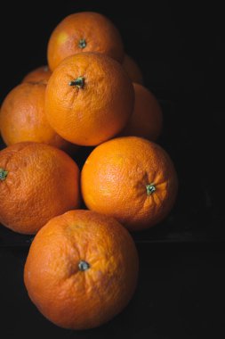 Organic oranges from the Spanish Mediterranean area.