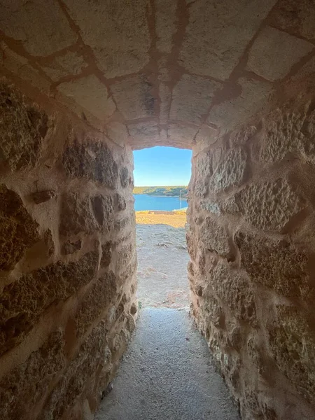 Pearroya Argamasilla Castilla 스페인의 시정촌에 위치한 요새입니다 — 스톡 사진