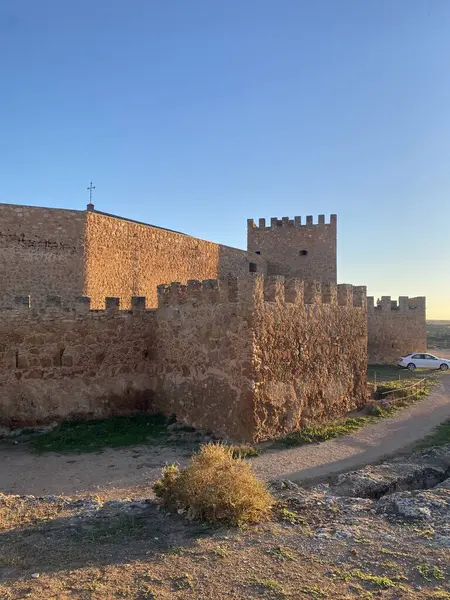 Замок Перроя Укріплення Розташоване Муніципалітеті Аргамілья Альба Кастилія Манча Іспанія — стокове фото